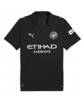 Manchester City Maglia Gara Trasferta Repliche 2025-26 Maniche Corte